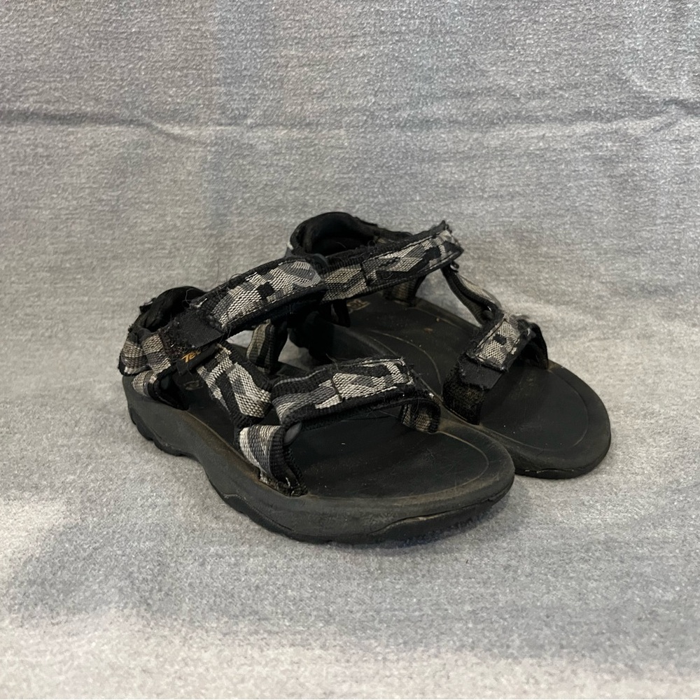 Teva Black and Gray Toddler Sandals
